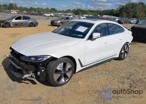 2024 BMW I4 Edrive35 z USA, uszkodzony, nr VIN WBY43AW00RFR48400